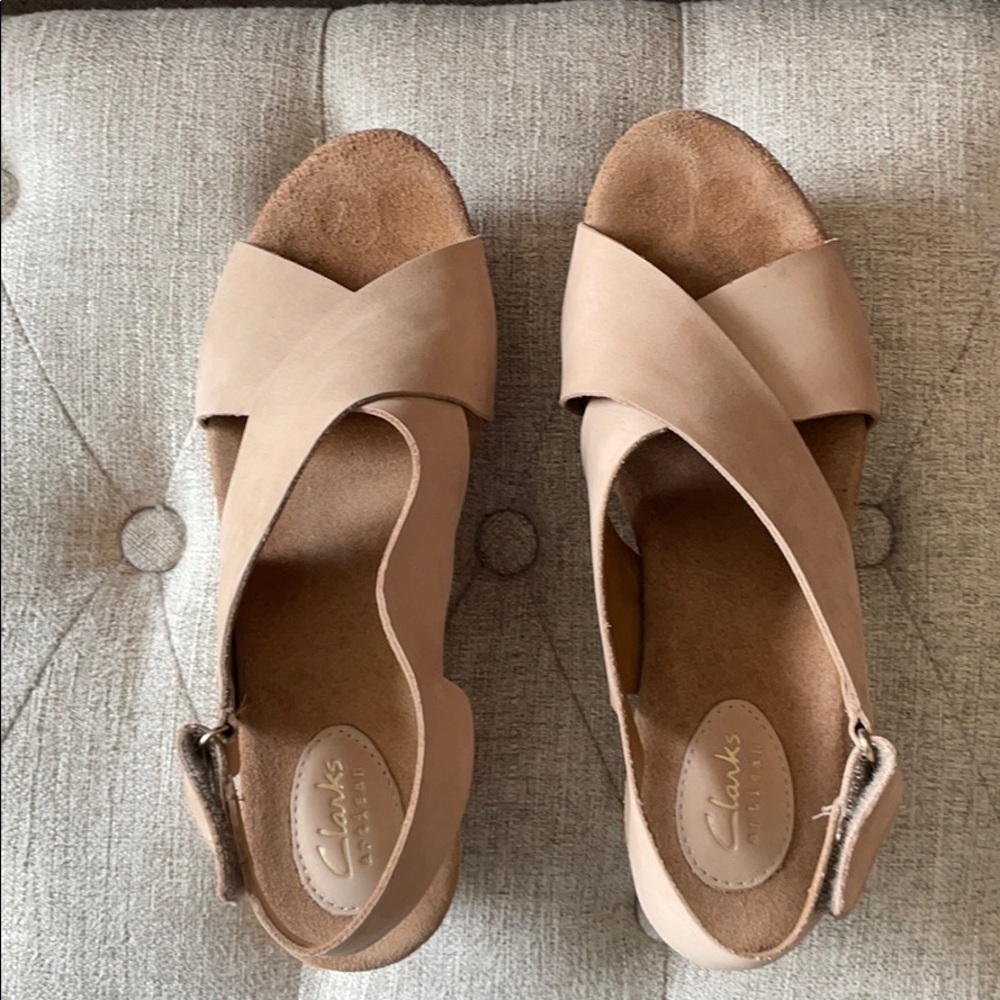 Clark’s Wedges size 9 1/2